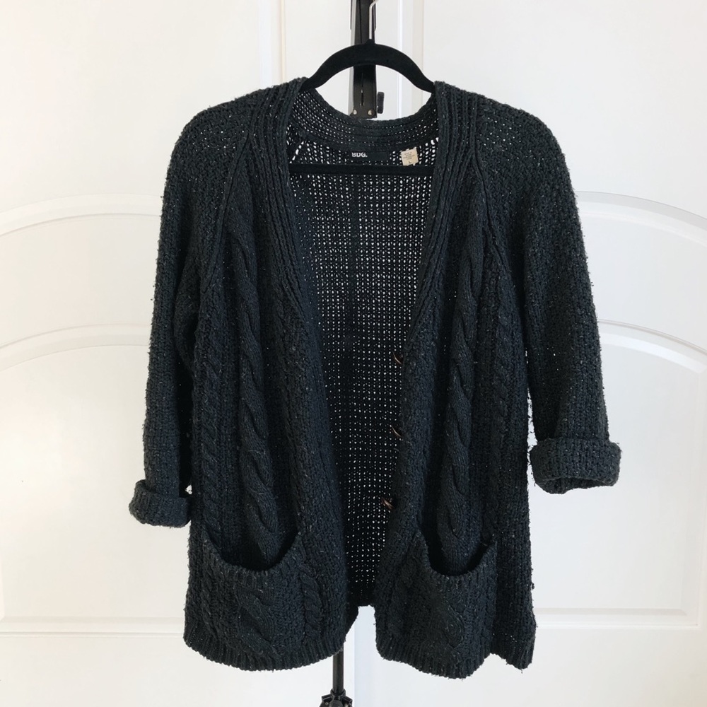 Oversized Pullover Knit With Side Pockets - image 1